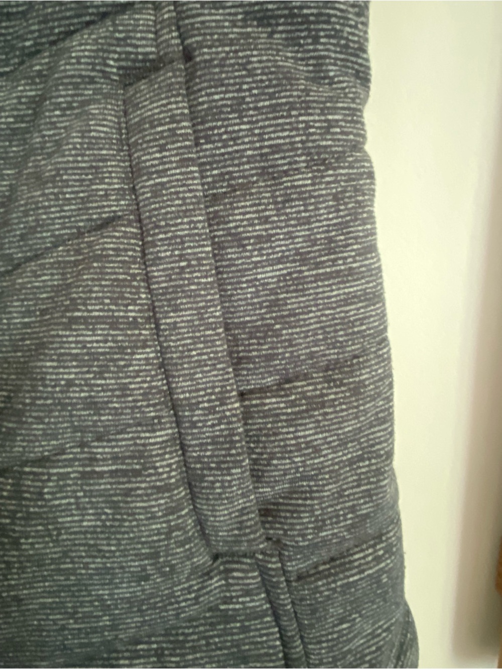THE NORTH FACE PSEUDIO HEATHER GREY QUILTED VEST - Picture 5 of 16